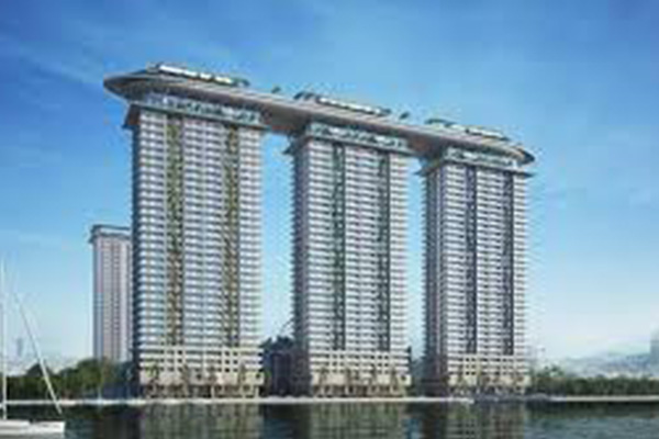 シンガポールのマリーナベイサンを意識した新築物件