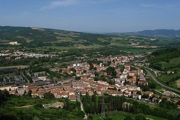 のどかな田園風景が広がるイタリア・テルニ県オルヴィエート。スローシティ事務局のがある人口21000人の街。