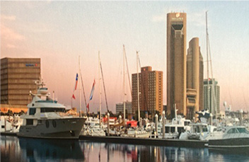 全米５位の貿易額を誇る港湾都市コーパスクリスティ