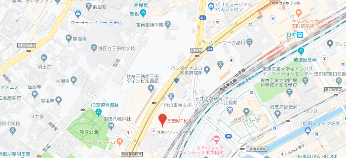 三田MTビル・地図