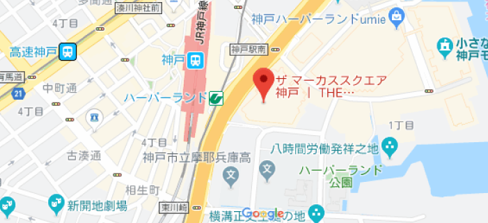 ザ・マーカススクエア神戸・会場地図